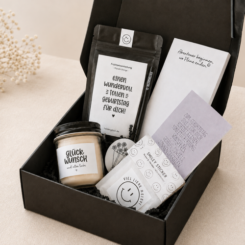 3D-Geschenkanhänger & Heldenglück Geschenkbox