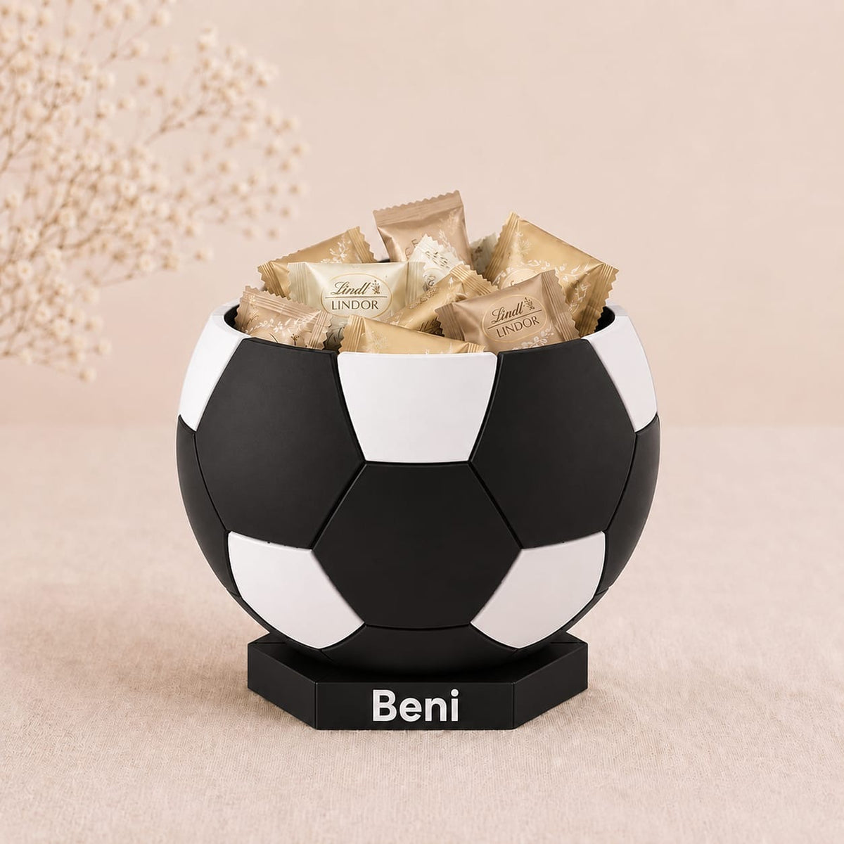 Fussball-Schale mit Name - personalisierbar