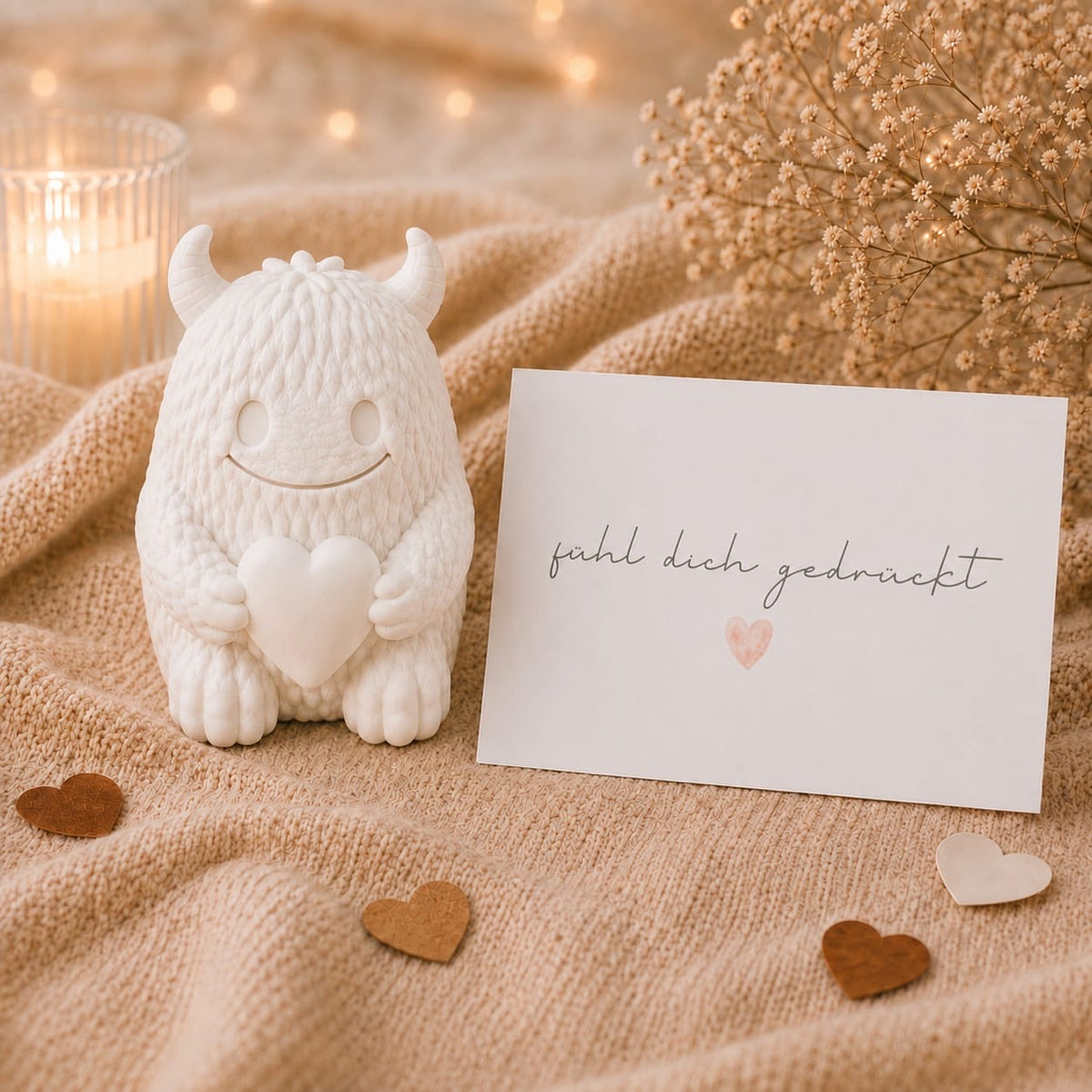 Geschenk für Verliebte - Lucky mit Herz