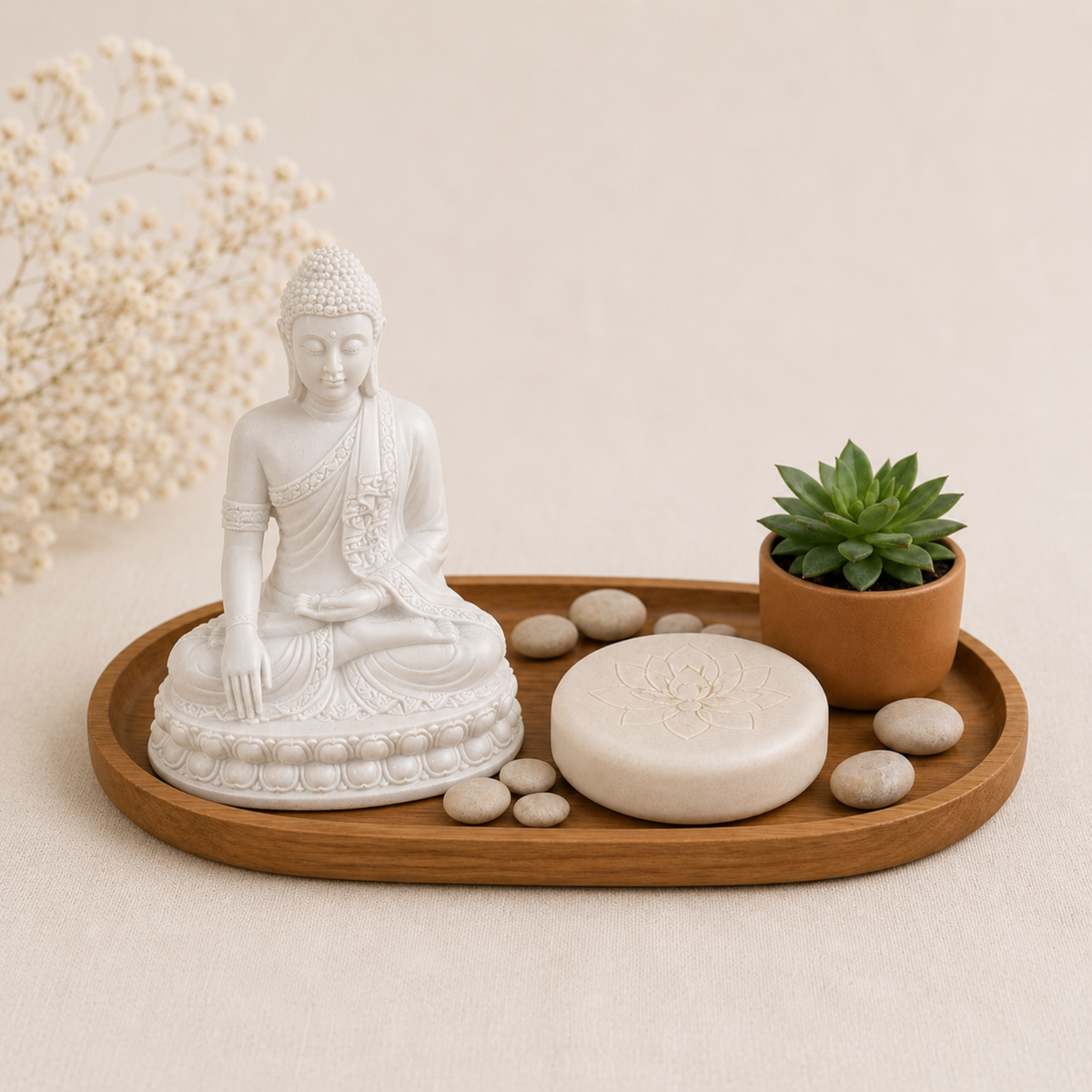 Buddha - stilvolle Dekoration für Zuhause