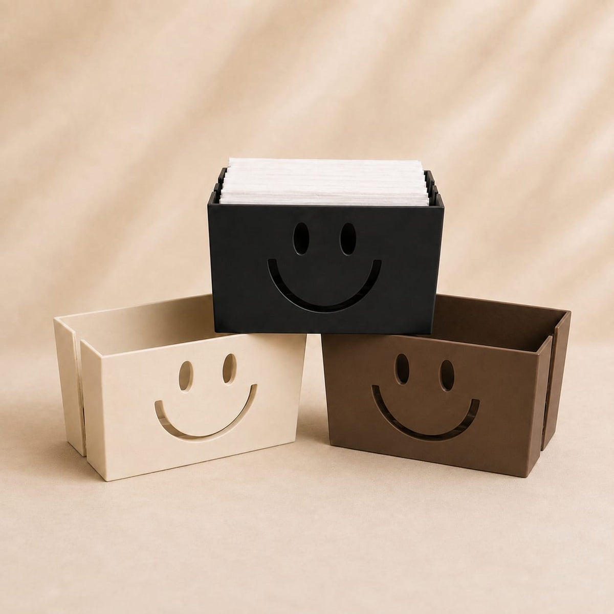 Smiley Box – praktische Taschentuchbox