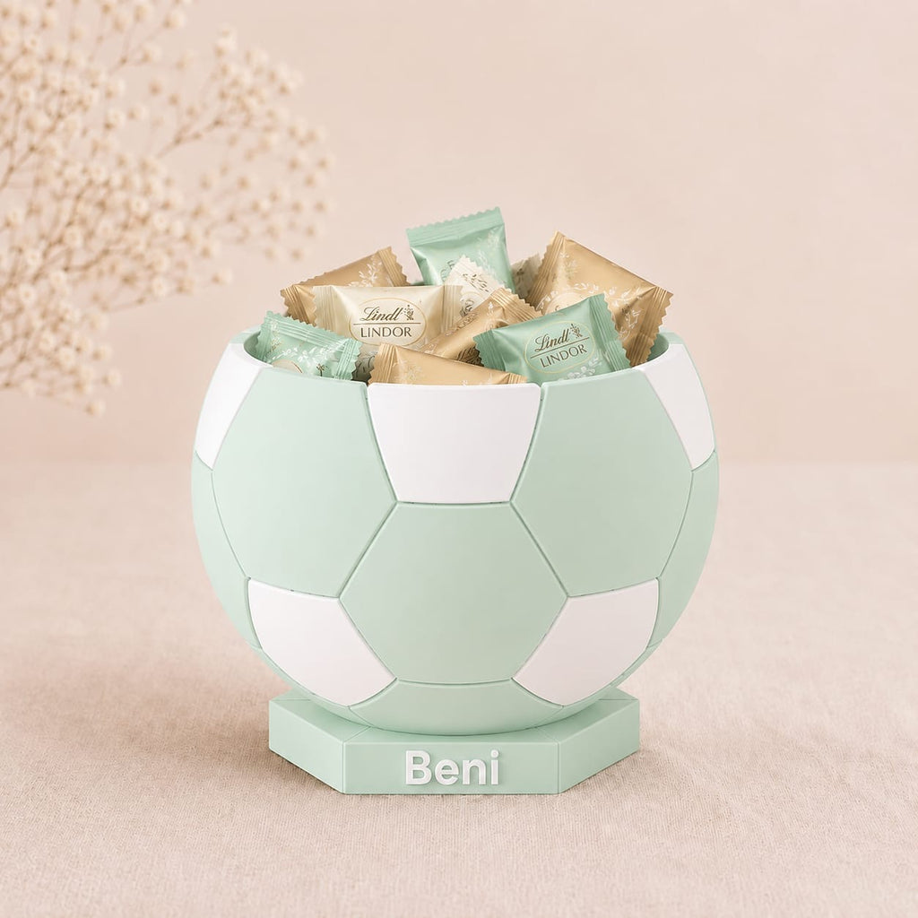 Fussball-Schale mit Name - personalisierbar