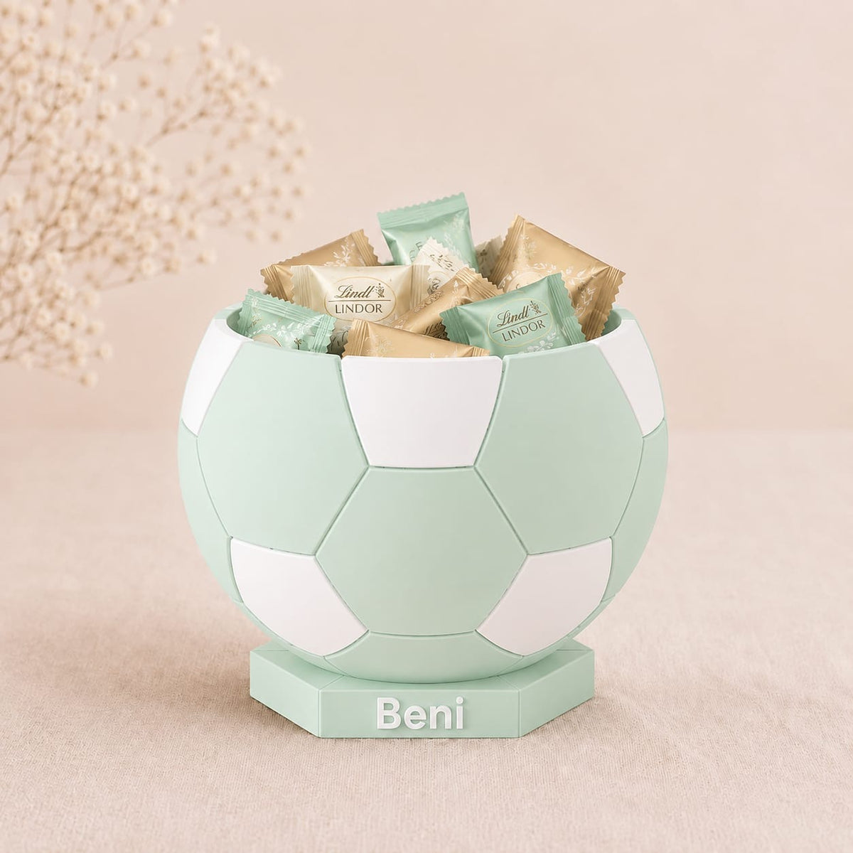 Fussball-Schale mit Name - personalisierbar