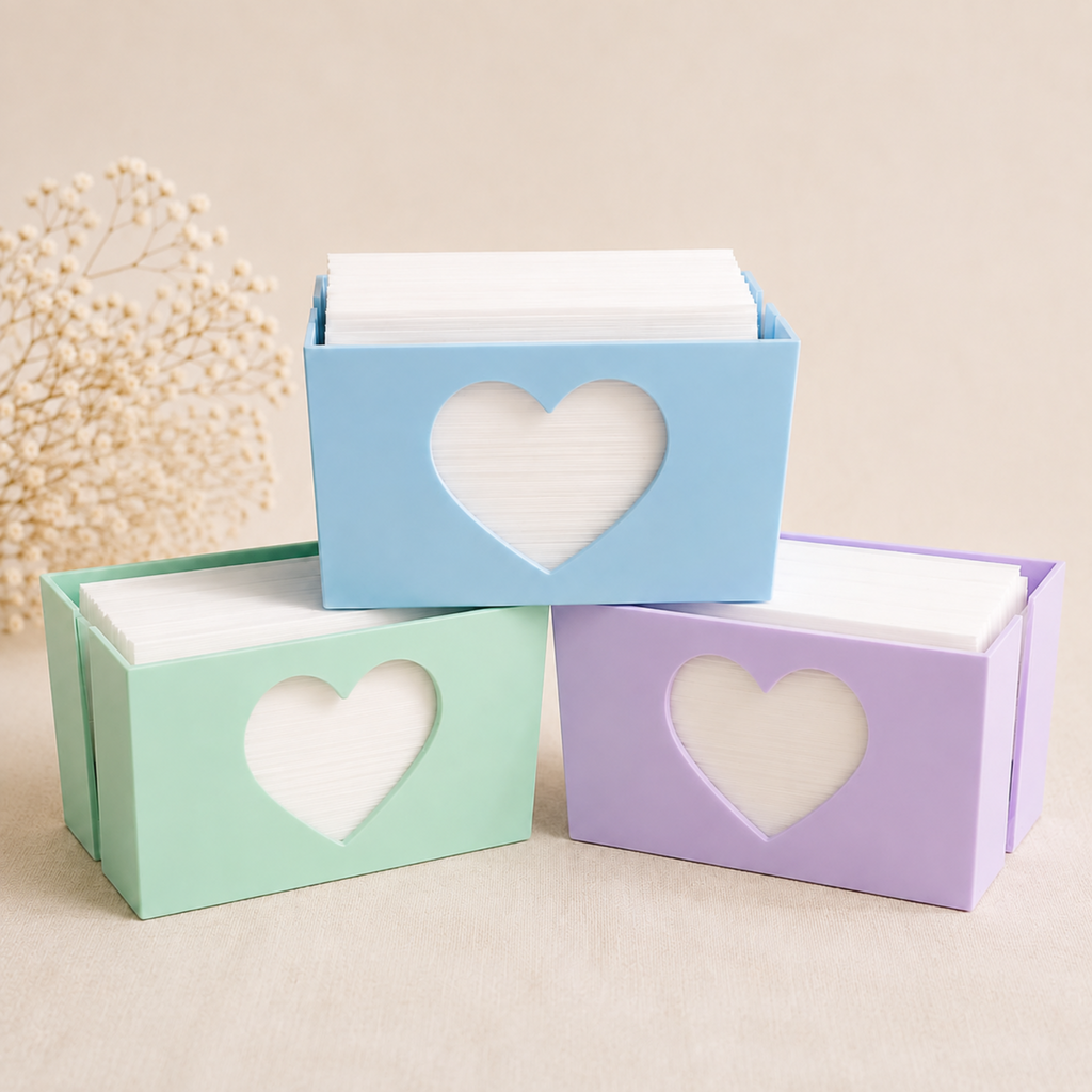 Herz Box – praktische Taschentuchbox